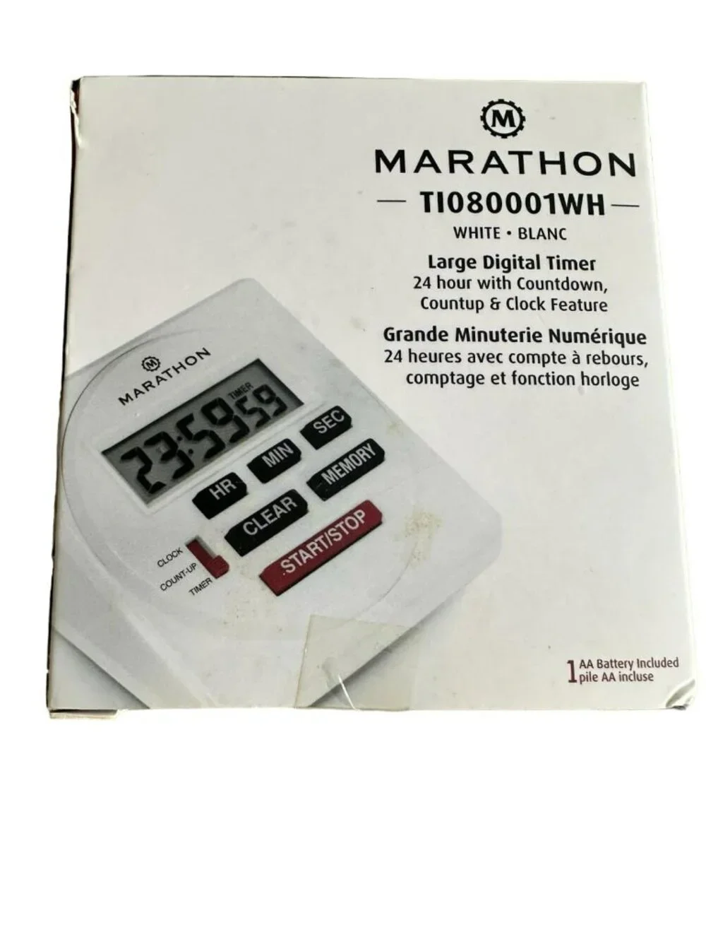 24 Hour Digital Timer With Countdown, Countdown And Clock Function - Picture 5 of 13